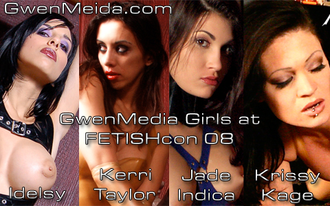 GwenMedia Girls at FetishCon 08